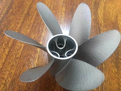 3D-printed metal parts 6