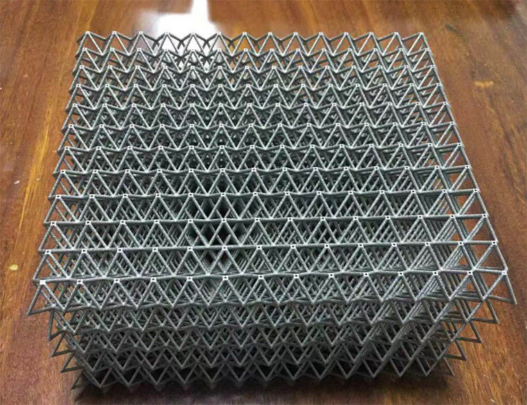 3D-printed metal parts