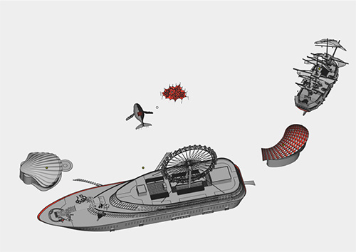 3D printing ship model 09