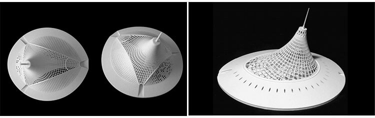 3D-printed building models 10