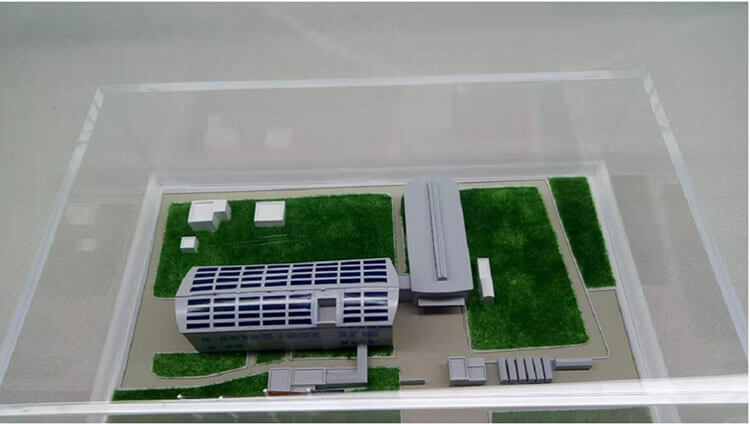 3D-printed building models 12