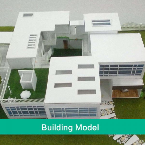 3D-printed building models 12