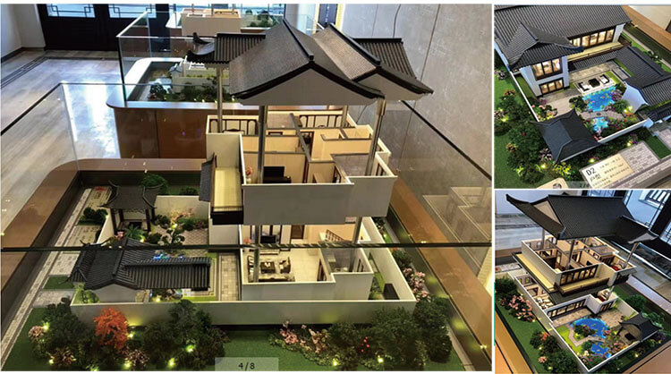 3D-printed building models 2