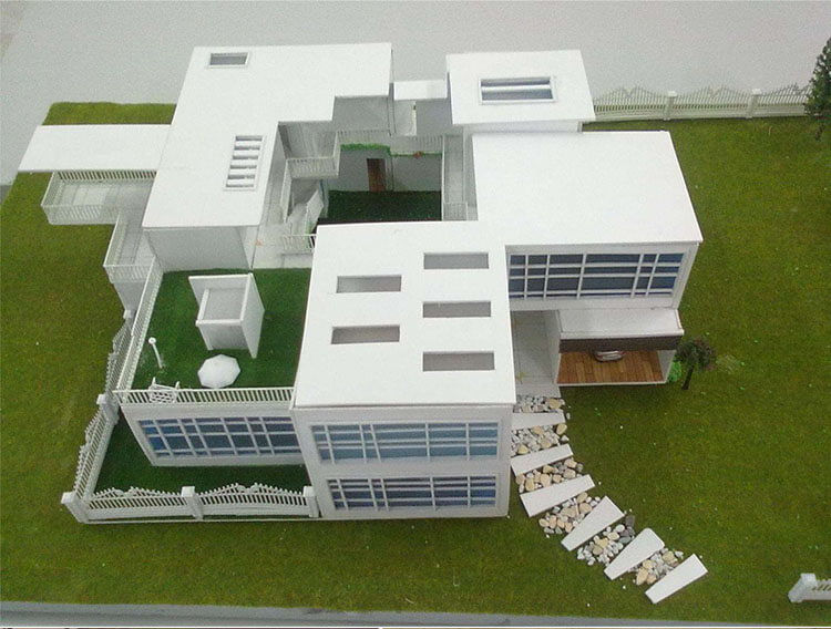 3D-printed building models 4