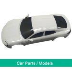 3D-printed car models