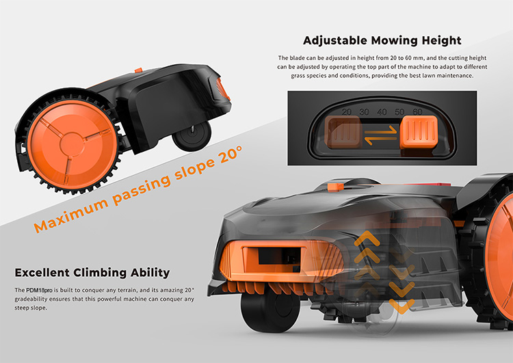 PDM18PRO Robot Lawn Mower-13
