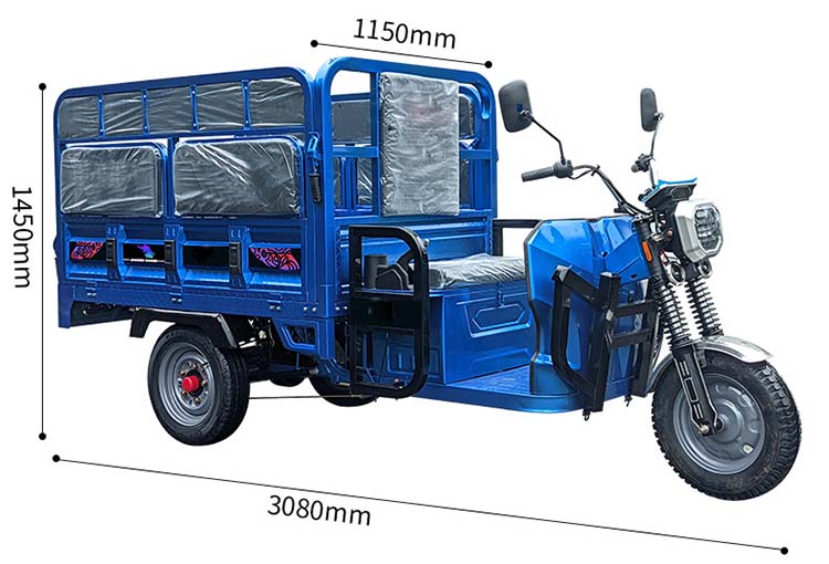 Electric Cargo tricycle 04